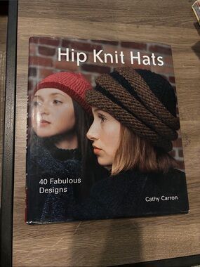 Hip Knit Hats Knitting Pattern Book – 40 Designs